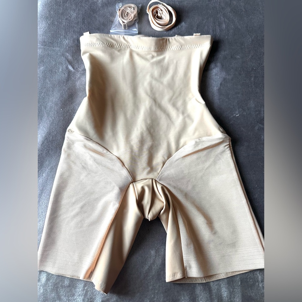 New Honeylove high waist Superpower shorts shaper beige S
